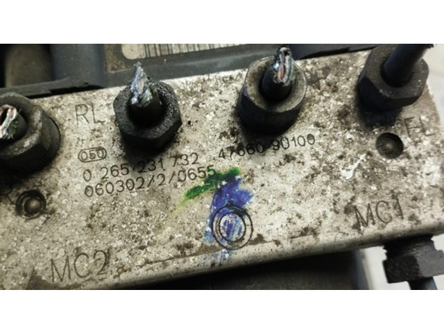 Jednotka ABS 0265231732, 476609U100 Nissan Note (E11) 2006