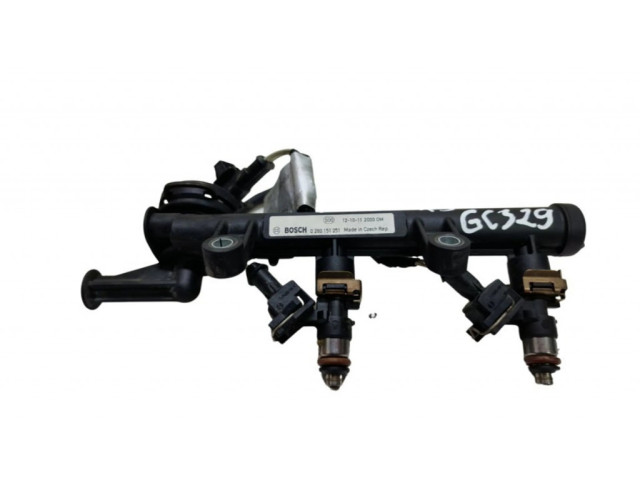 Vstřikovací lišta 0280151251, 0280620751 Fiat 500 pro benzínový motor 0.9