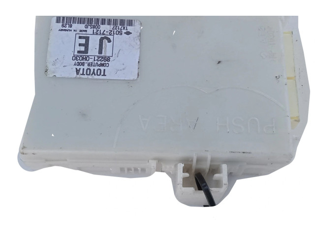 Řídící jednotka 89221-0H030, 89221-0H030   Peugeot 108 2014