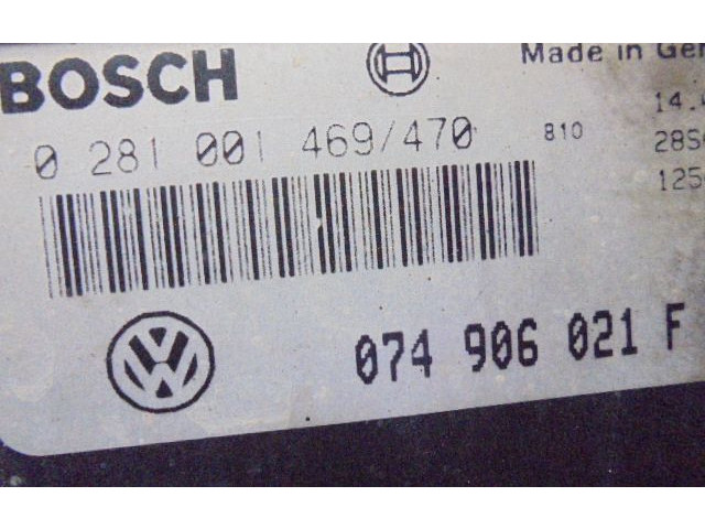 Блок управления двигателем Блок управления 074906021F, 074906021F   Volkswagen Transporter - Caravelle T4