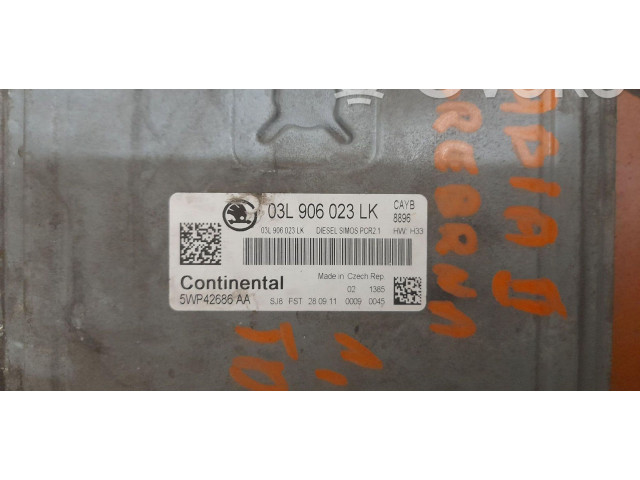 Vstřikovací lišta 03L906023LK Skoda Fabia Mk2 (5J)
