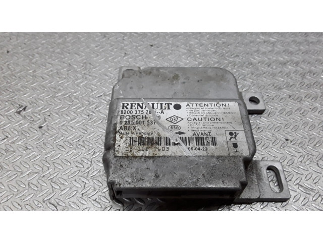 Блок подушек безопасности 0285001537 Renault Clio II
