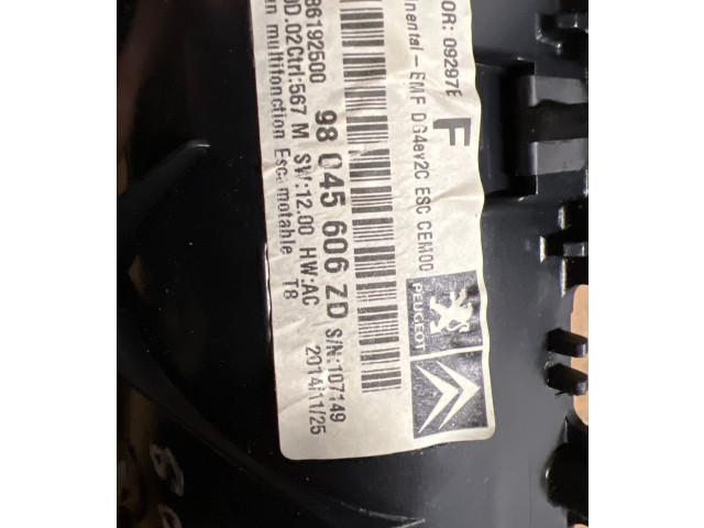 Экран/ дисплей / маленький экран 98045606ZD, 09297F   Peugeot 3008 I