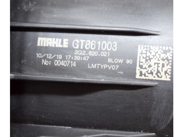 Вентилятор печки 2Q2820021, GT861003 Audi A1