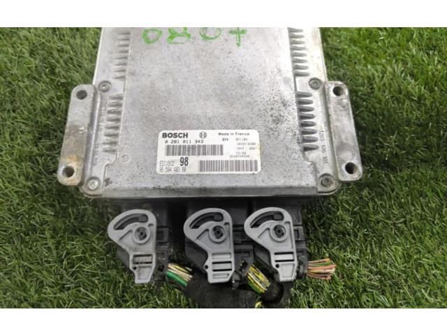 Блок управления двигателем Блок управления 0281011343   Peugeot Expert