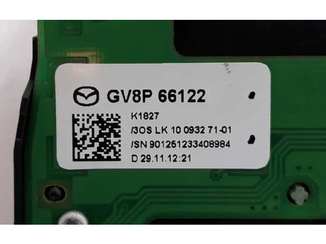 Zpětné zrcátko Mazda 2 2013 GV8P66122, GV8P66122