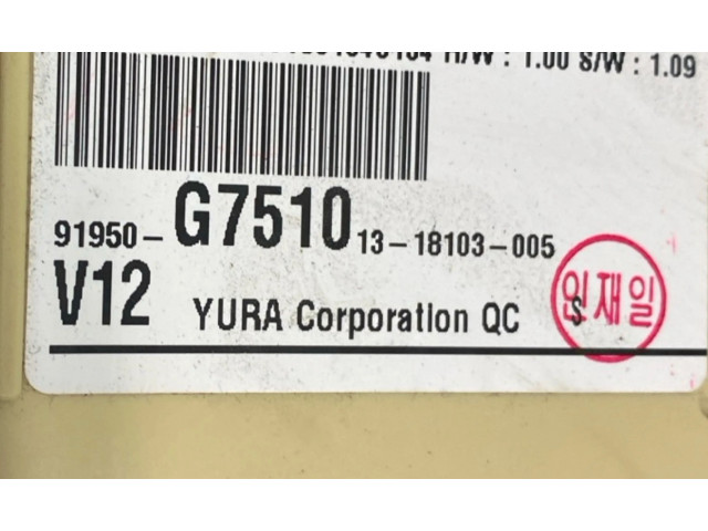 Блок предохранителей 91950G7510 Hyundai Ioniq