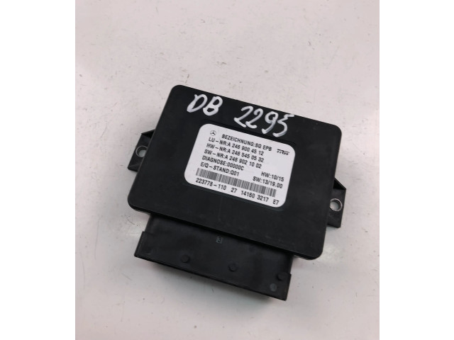 Блок управления A2469004512 Mercedes-Benz A W176