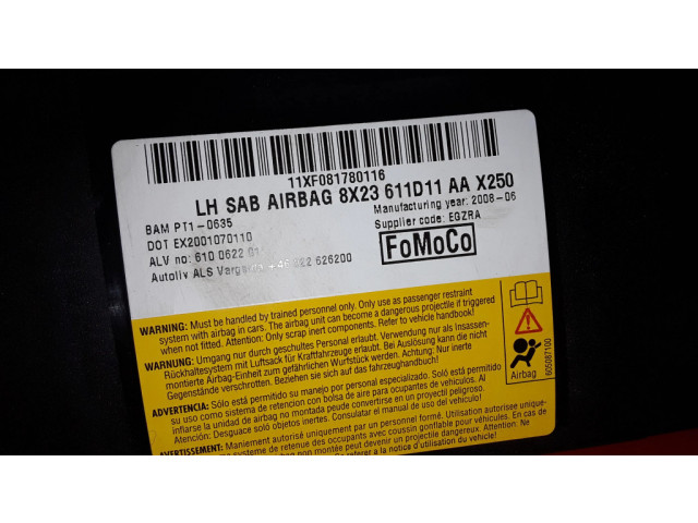 Подушка безопасности в сиденье 8X23611D11AA, EX2001070110 Jaguar XF