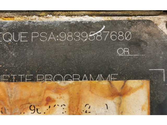 Řídící jednotka 9839587680, R04080025A Citroen Berlingo