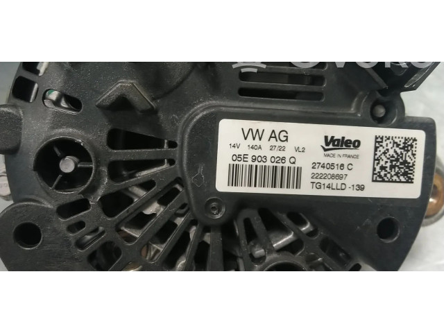 Генератор 05E903026Q, 05E903026QX Skoda Fabia Mk3 (NJ)