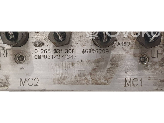 Блок АБС 0265800304, 39013B0078 Fiat Idea - года