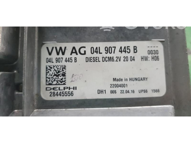 Блок управления двигателем Блок управления 04L907445B, 28445556. Skoda Octavia Mk3 (5E)