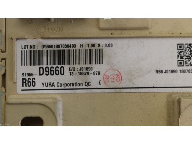 Pojistková skříňka 91955D9660, 91955D9660 KIA Sportage 2019