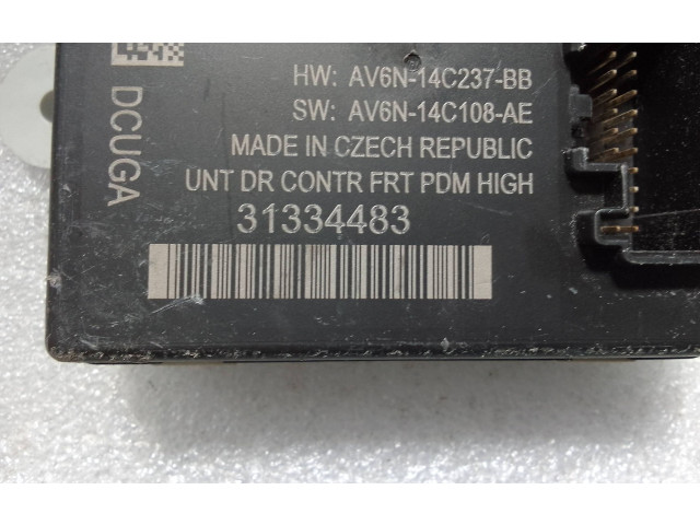 Блок управления коробкой передач 31334483, AV6N14C108AE Volvo S60