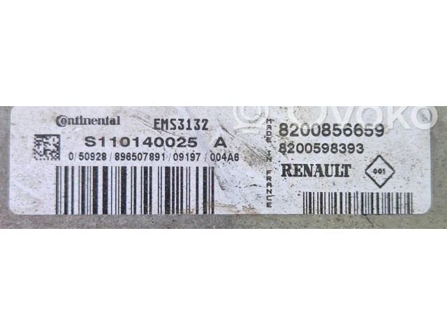 Комплект блоков управления K7JA7 Dacia Sandero