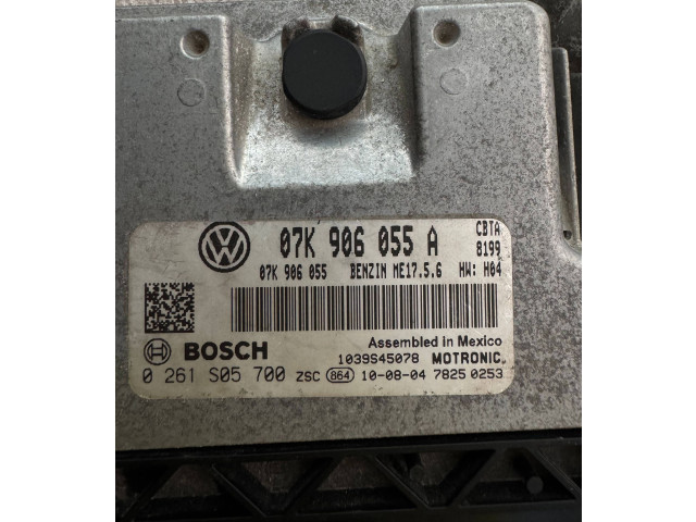 Блок управления двигателя 07K906055A, 07K906055 Volkswagen Jetta VI