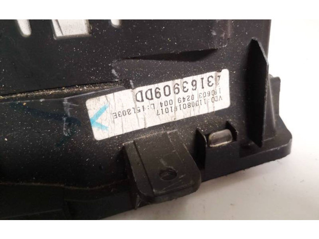 Панель приборов 13163909DD, 151203E   Opel Meriva A       