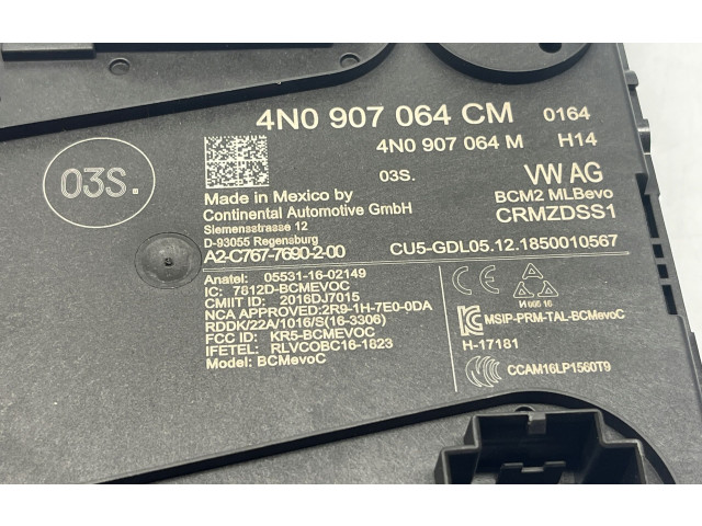 Блок комфорта 4N0907064CM, 4N0907064CM   Audi A6 S6 C8 4K   