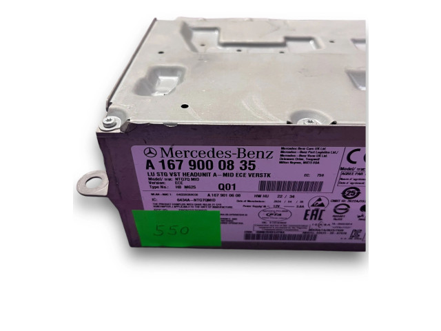 Блок комфорта NR550, A1679000835 Mercedes-Benz GLE W167