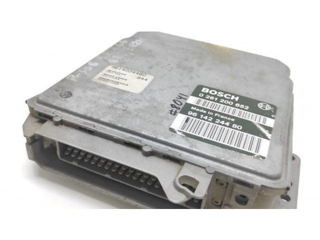 Блок управления двигателя 0261200652, 9614224480   Peugeot 306