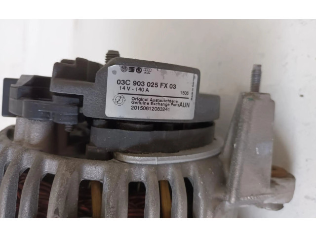 Lichtmaschine 03C903025FX03, 03C903025FX03   Skoda Fabia Mk2 (5J)  