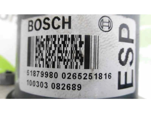 Jednotka ABS 51879980, 0265251816 Alfa Romeo MiTo 2010