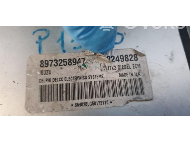 Блок управления двигателем Блок управления 12249828, 13144390   Opel Meriva A