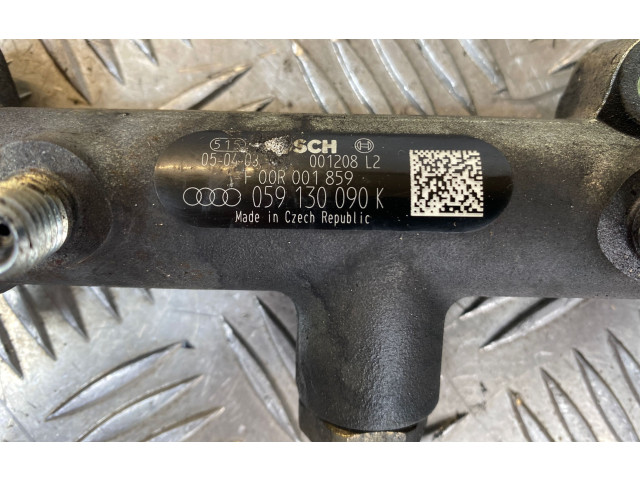 Топливная рампа 059130090K, 0281002665   Audi A6 S6 C6 4F   для двигателя BPP