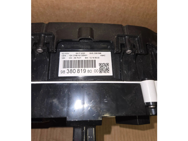 Přístrojová deska Citroen Berlingo 2020 9838081980, SN50091599