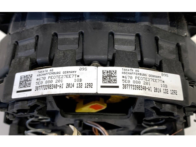 Подушка безопасности водителя 5E0880201   Skoda Citigo