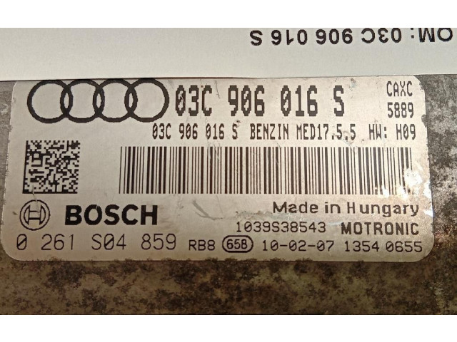 Блок управления впрыском 03C906016S, 03C906016S Audi A3 S3 8V