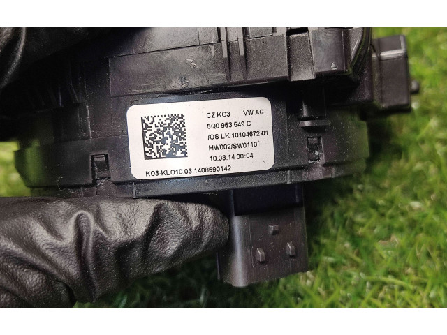 Подрулевой шлейф SRS 5Q0953549C Audi A3 S3 8V