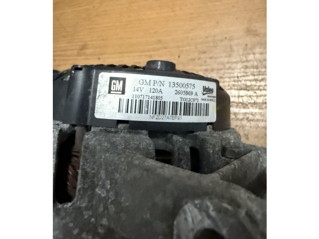 Генератор 13500575, 2605869   Opel Antara      