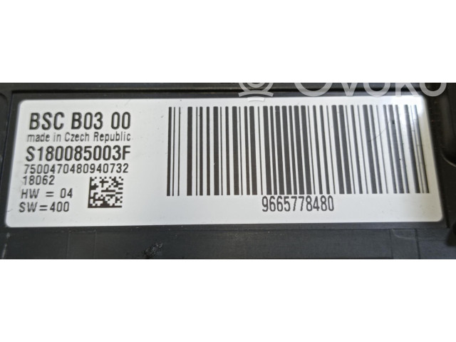 Řídící jednotka 9665778480   Citroen Berlingo 2018