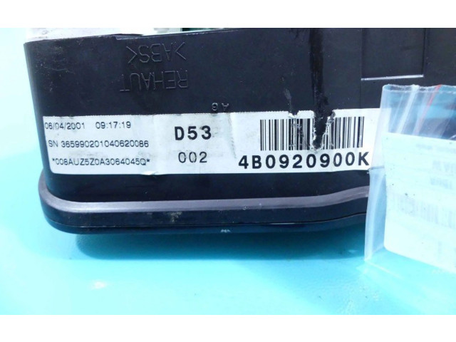 Панель приборов 4B0920900K, IMPRK1264372   Audi A6 S6 C5 4B       