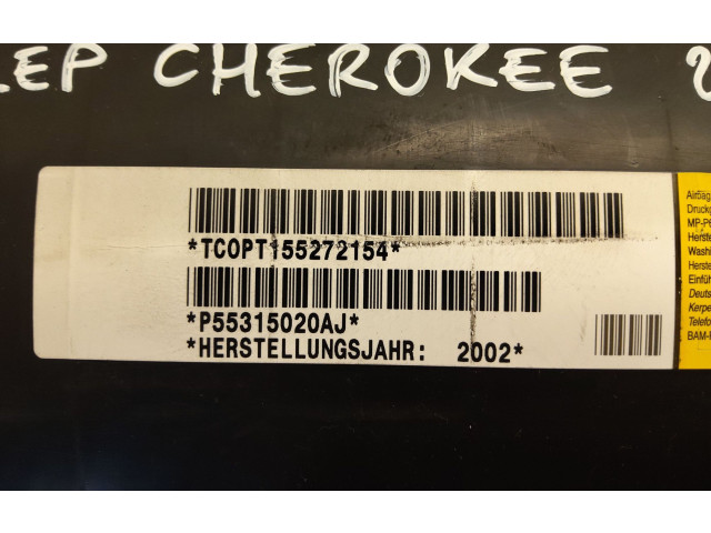 Подушка безопасности пассажира P55315020AJ, 99B Jeep Cherokee III KJ