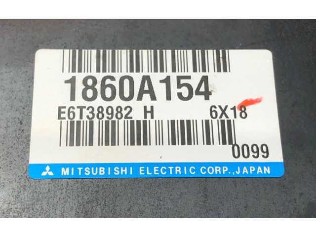 Блок управления двигателем Блок управления 1860A906, CENTRALITAMOTORUCE Mitsubishi Outlander