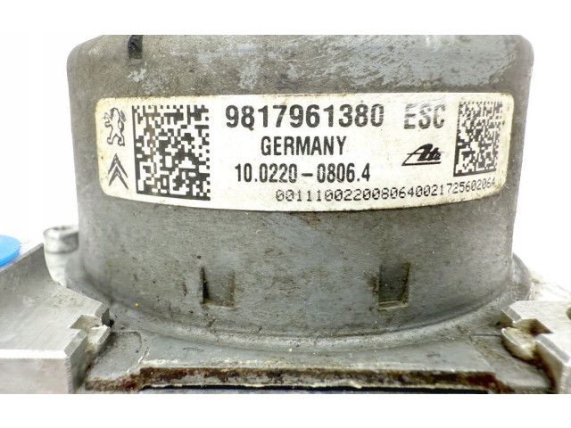 Блок АБС 9817961380 Peugeot 2008 I 2013 - 2019 года