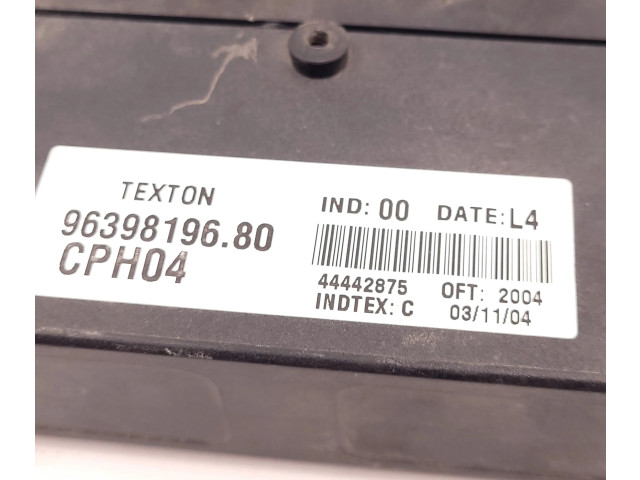 Включатель стеклоочистителей 9639819680, 96398196.80 Peugeot Expert