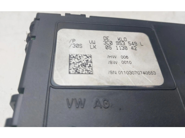 Блок управления двигателя 3C0953549L   Volkswagen PASSAT