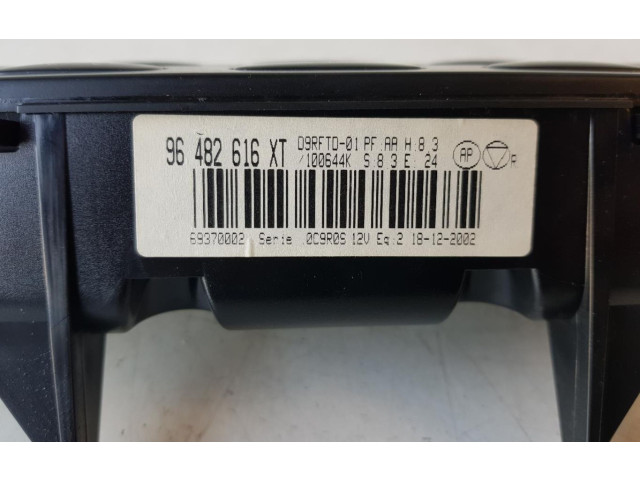 Блок управления климат-контролем 96482616XT Peugeot 406