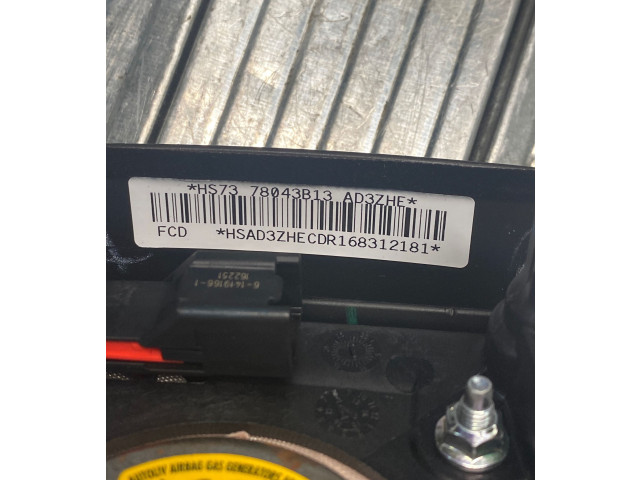 Подушка безопасности водителя HS7378043B13, AD3ZHE   Ford Fusion II