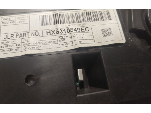 Панель приборов T2H19102, HX6310849EC Jaguar XF X260