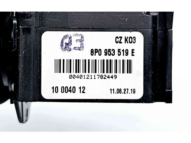 Переключатель дворников 8P0953519E   Audi A3 S3 A3 Sportback 8P