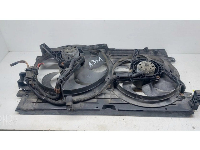 Вентилятор радиатора 1J0121207, 1J0121205 Audi A3 S3 8L 1.9