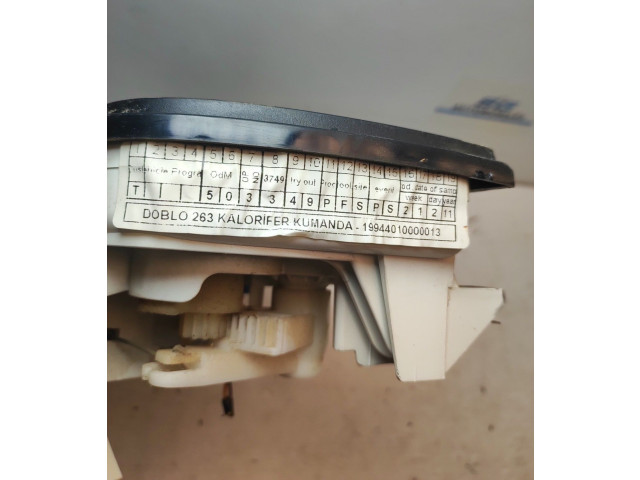 Блок управления климат-контролем 735498666   Fiat Doblo