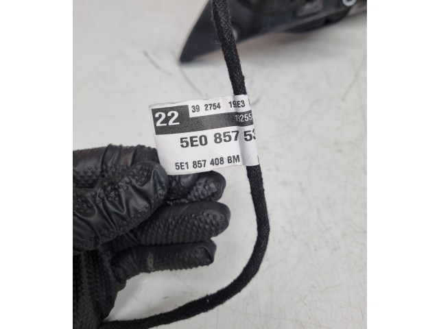 Зеркало электрическое Skoda Octavia Mk3 (5E) 2013 - 2019 года