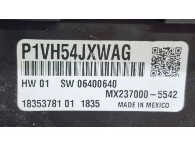 Блок управления климат-контролем P1VH54JXWAG, 06400640   Fiat 500E