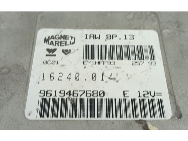Блок управления двигателя 9619467680, IAW8P13   Citroen Xantia